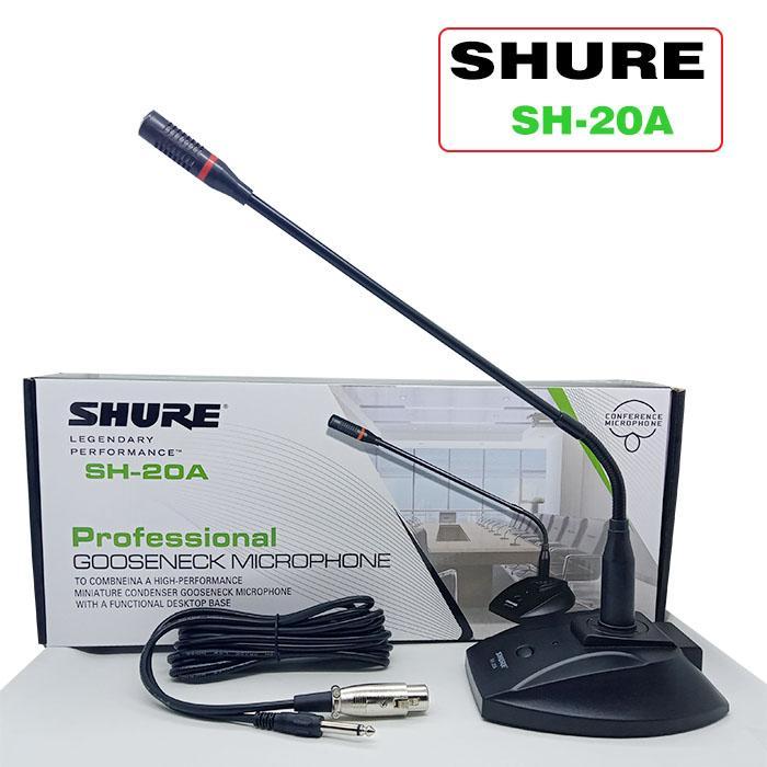 Shure Sh 20A Mik Meja Rapat Mic Podium Microphone Conference Shure