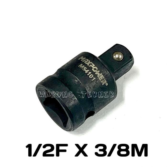 POWER SOCKET IMPACT ADAPTER - ADAPTOR SOK IMPEK 3/8FX12M 1/2FX3/8M