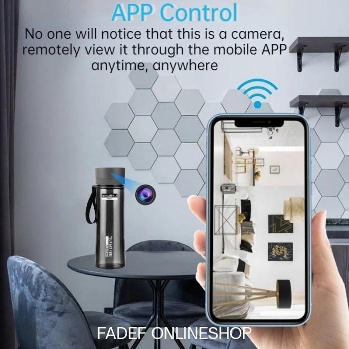 KAMERA MINI TERSEMBUNYI TANPA KABEL TERHUBUNG HP CAMERA CCTV KECIL MINI PENGINTAI JARAK JAUH SPY CAM