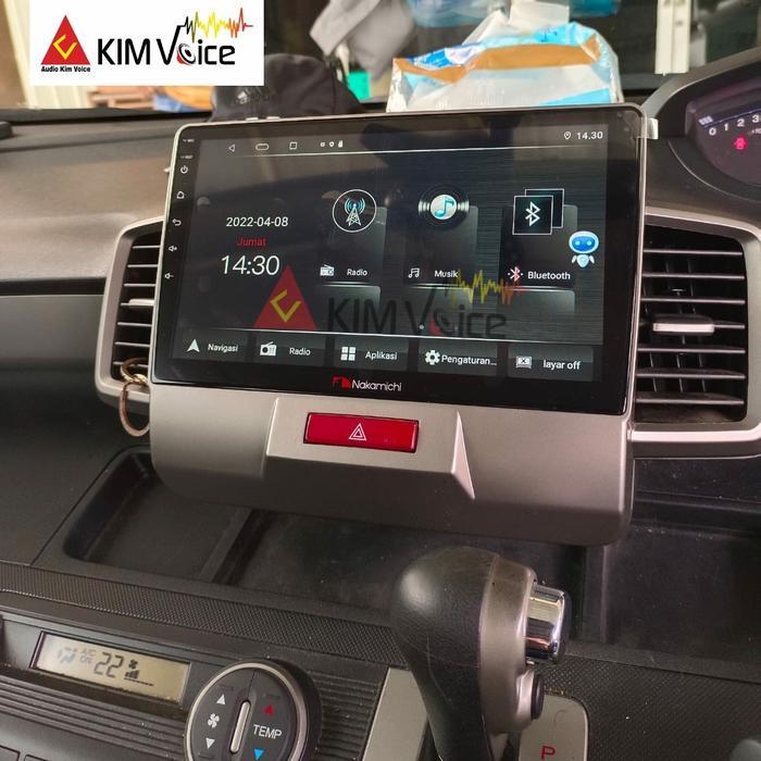 Head Unit Android Nakamichi OEM Honda Freed 10 inch soket pnp