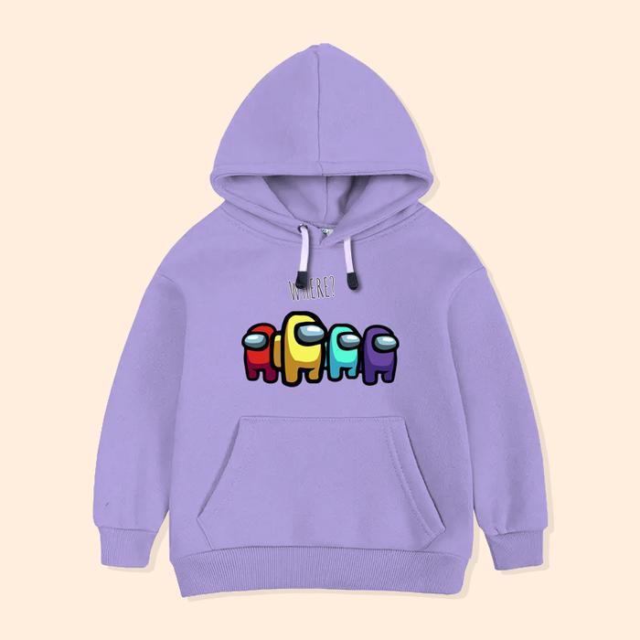 Jaket Hoodie Anak Game Among Us Karakter Atasan Anak Laki-Laki Perempuan AMS-03
