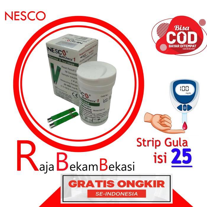 Strip Gula / Strip Glucose / Gula Darah Nesco / Strip Nesco Gula