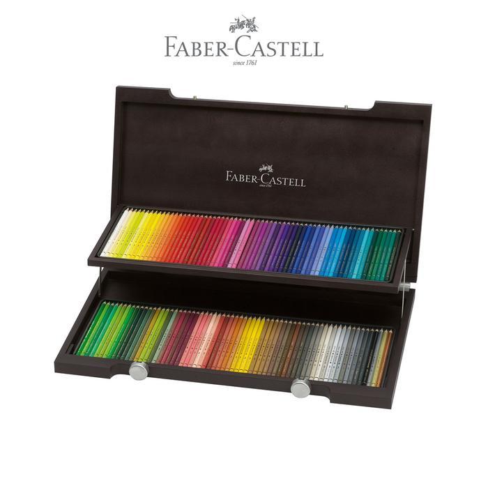 Faber-Castell Colour Pencil Polychromos wood case of 120