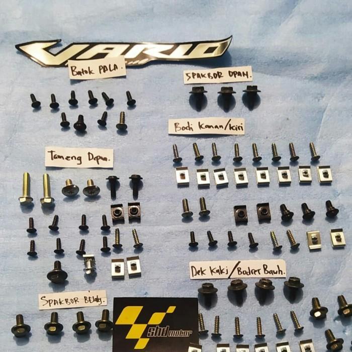 baut body full set Honda Vario 125 / 150
