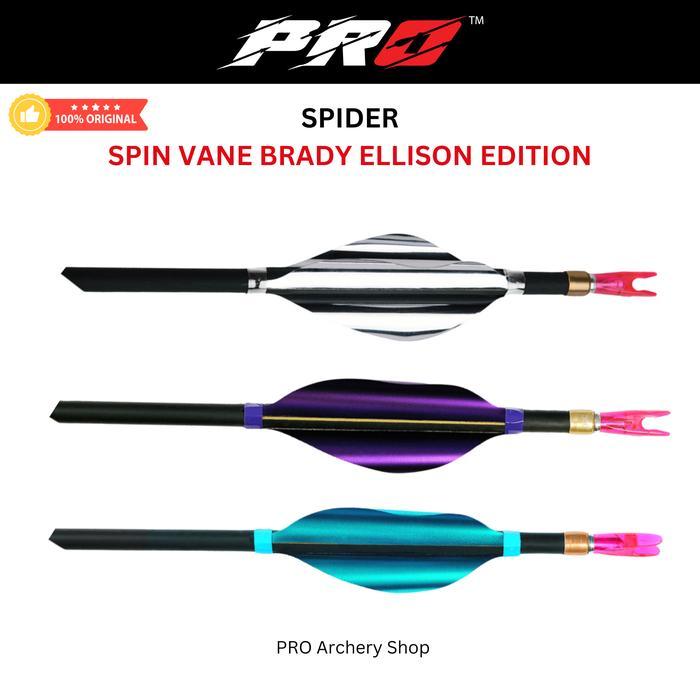 SPIDER SPIN VANE BRADY ELLISON - VANES ARROW - SPIN VANES ANAK PANAH - SAYAP ANAK PANAH Outdoor /