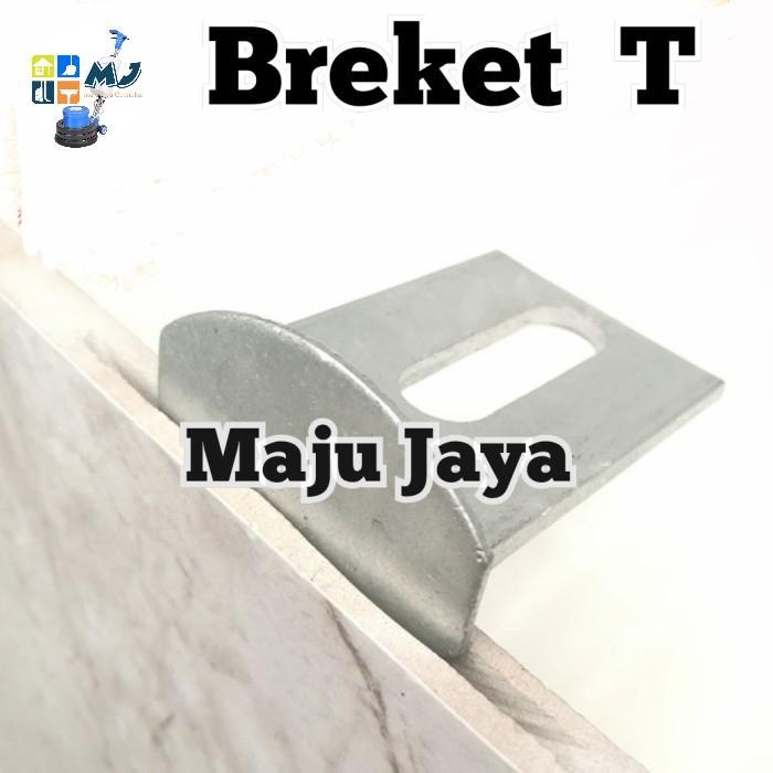 Bracket T 7cm &5cm untuk pasang kering dinding marmer granit