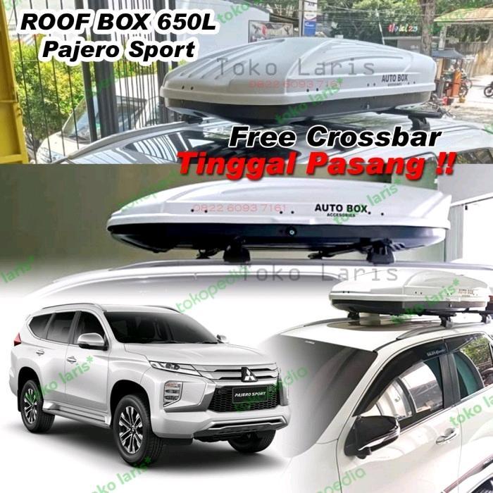 Terbaik Roof Box Bagasi Atas Mobil All New Pajero 600L Slim Terlaris