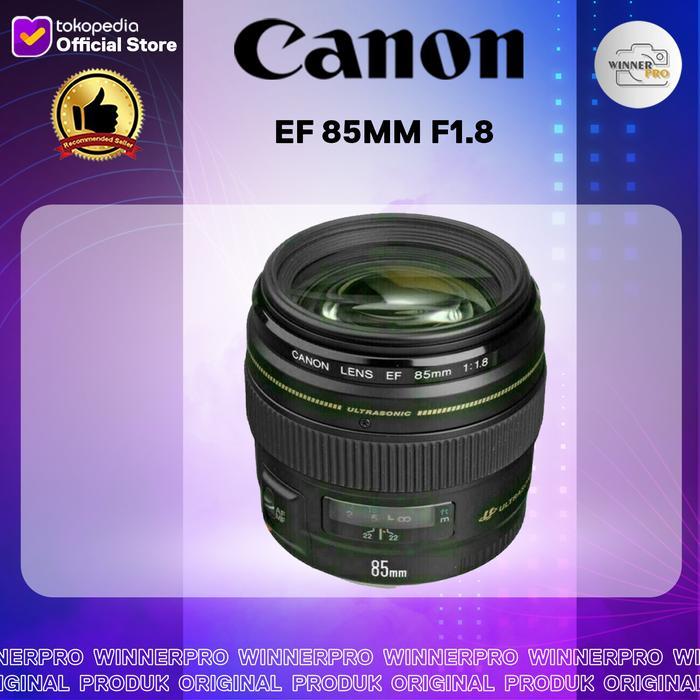 LENSA CANON EF 85MM F1.8