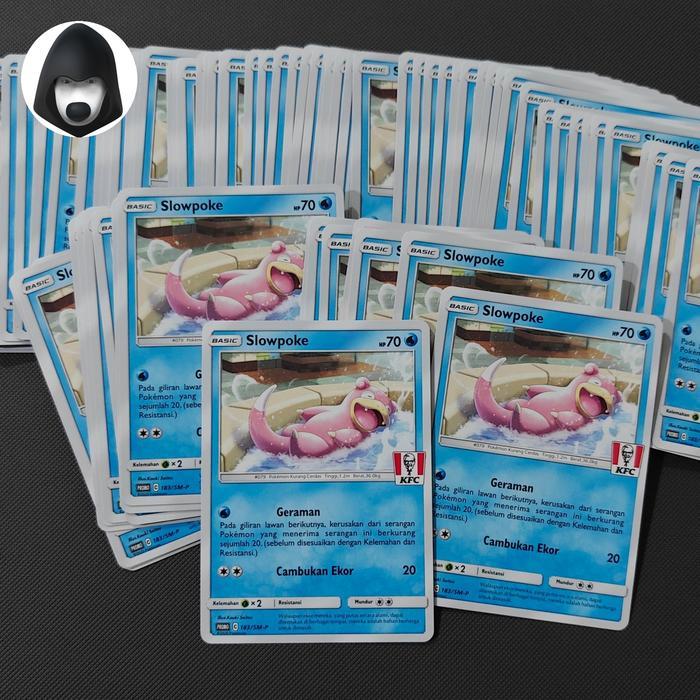 pokemon tcg indonesia promo KFC slowpoke