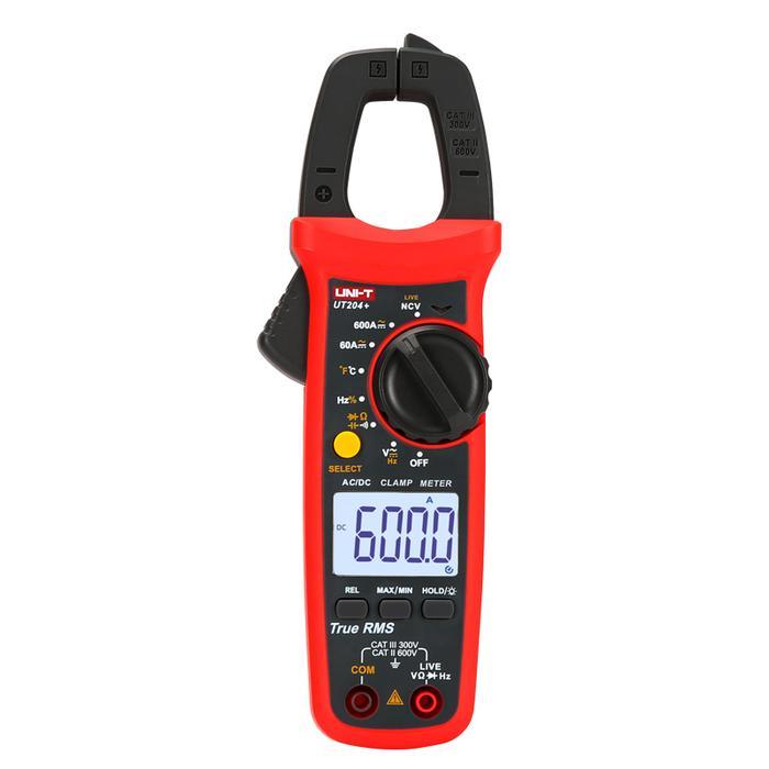 Uni-T Ut204+ Ut 204+ Clamp Meter Multimeter Digital Clamp Tang Amper Terlaris