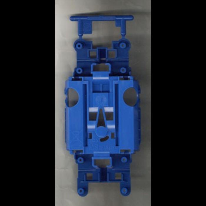 Tamiya MS Pro Chassis Center Blue / Navy / Biru (loose / center only)