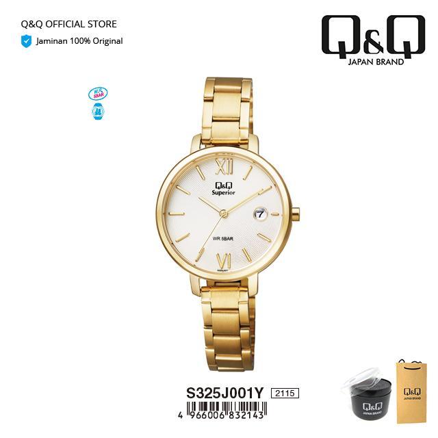 ASLI QnQ QQ Jam Tangan Wanita Analog - S325 S325J Superior READY STOCK