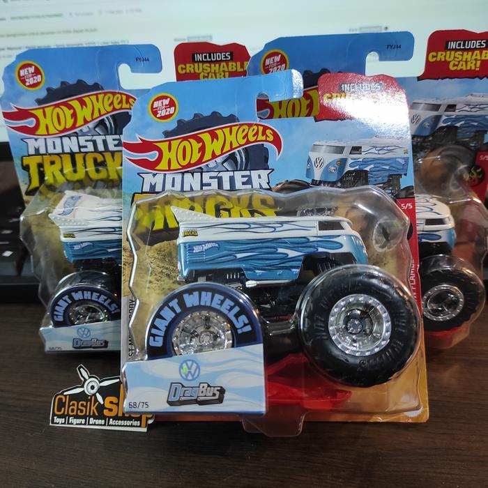 Hotwheels Hot Wheels Monster Trucks Truck Vw Volkswagen Drag Bus