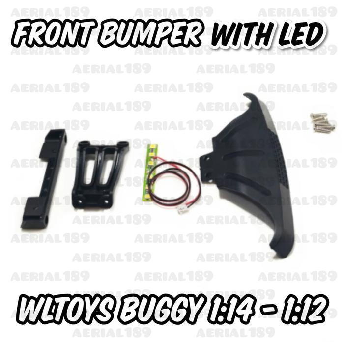 front bumper depan RC wltoys 1/14 1/12 144010 124007 124017 124019 WL