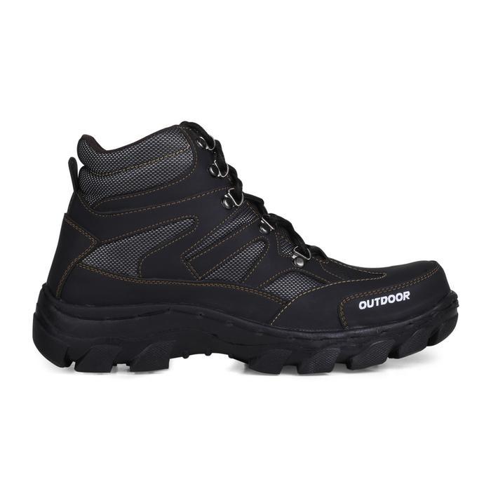 CONFERON - Sepatu Boots Pria Safety Ujung Besi - Raptor 3 Warna