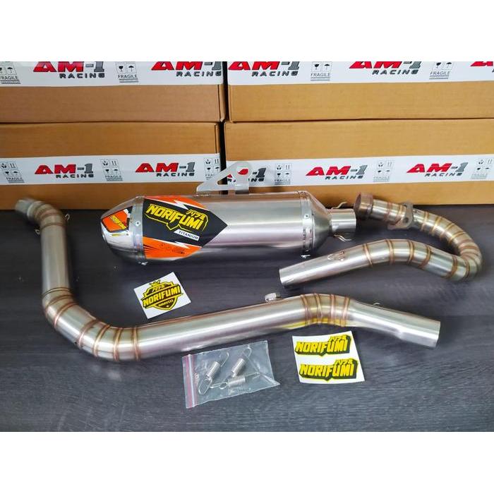 Knalpot Racing Norifumi Titan Crf 250 Rally Klx 250 230
