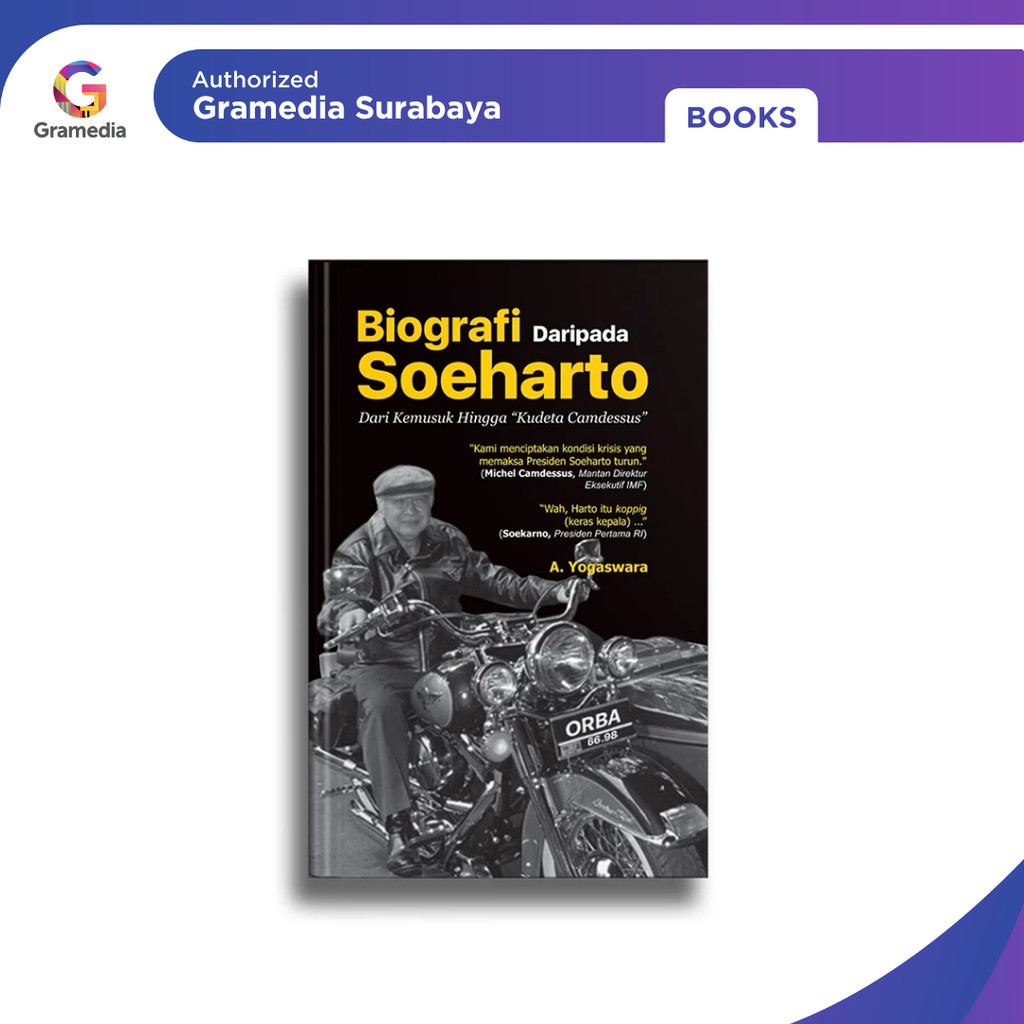 Gramedia Surabaya - Biografi Daripada Soeharto