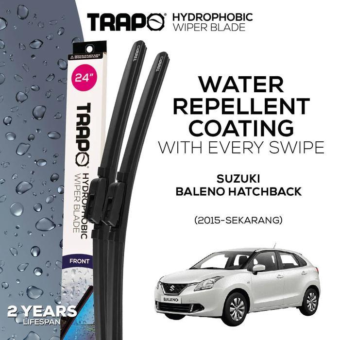 Trapo Hydrophobic Wiper Blade Suzuki Baleno Hatchback (2015-Sekarang) Wiper Baleno