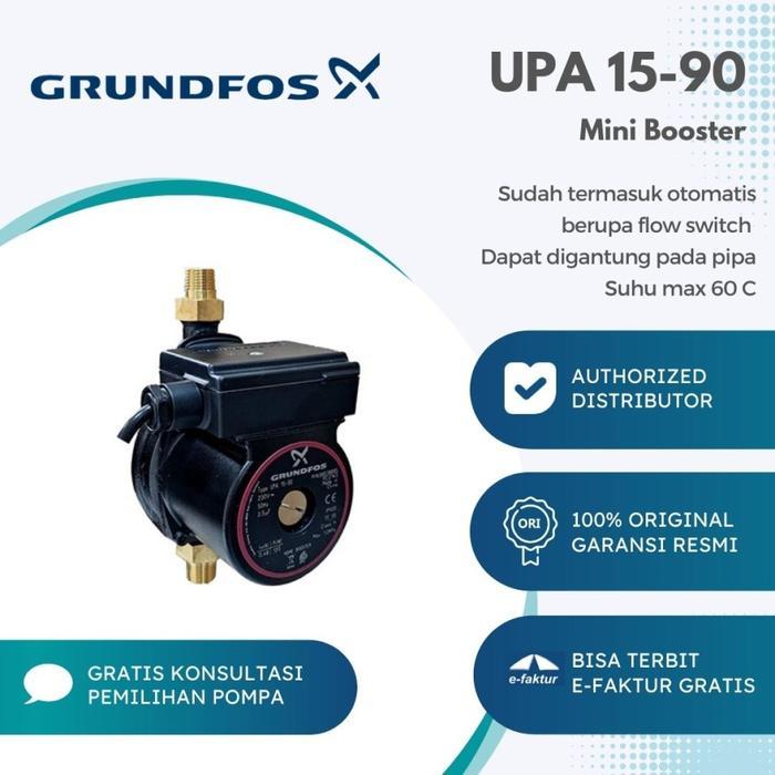 Pompa Booster Grundfos UPA 15-90 - Mini Booster