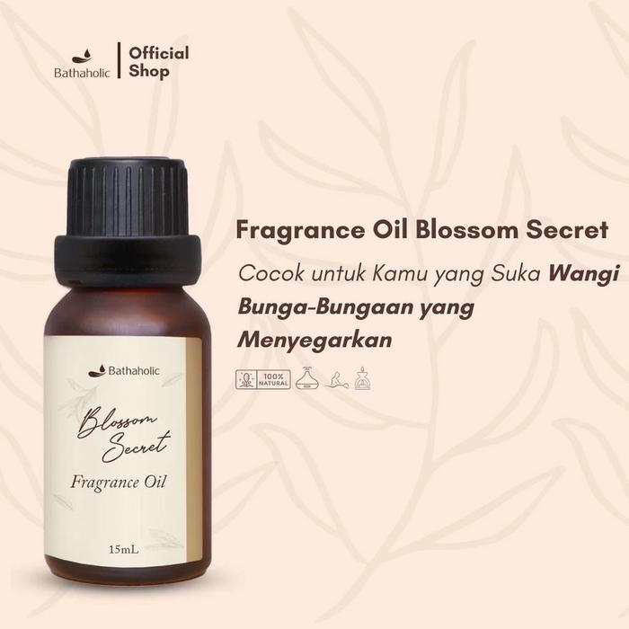Bathaholic Blossom Secret Fragrance Oil X Molekvle 500 Ml Aromatherapy Pengharum Ruangan Eksklusif