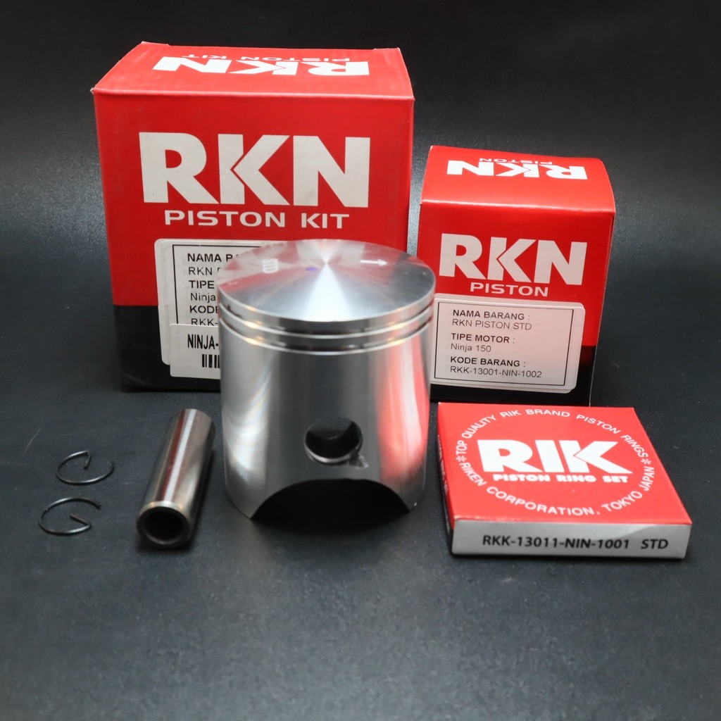 PISTON KIT NINJA 150 NINJA R RR S OVERSIZE 0.50 OS 50 RKN