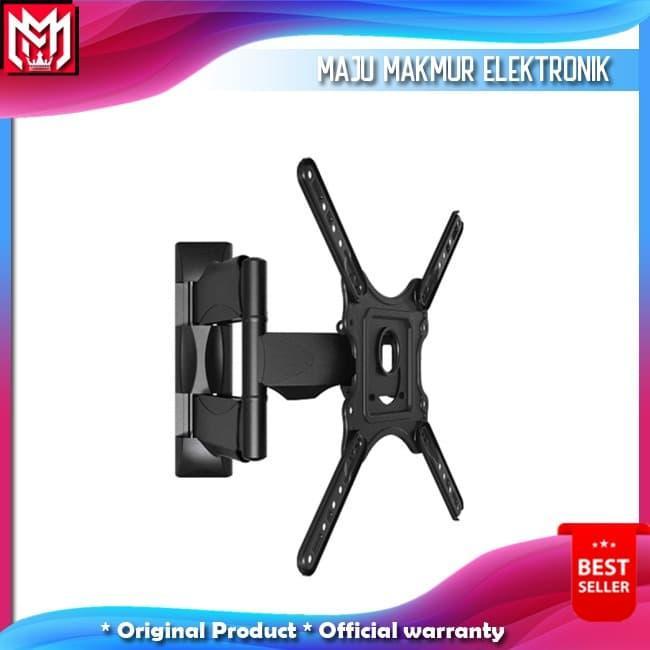 Breket Brecket Bracket TV Lengan Swivel untuk TV LED UHD 32-55 Inc dengan Fisher Tembok & Baut