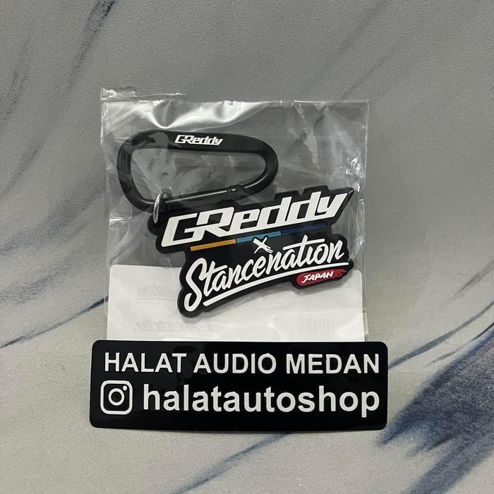 Trust Greddy Performance Products X Stancenation Japan Car Keychain Keyring Gantungan Kunci Mobil /