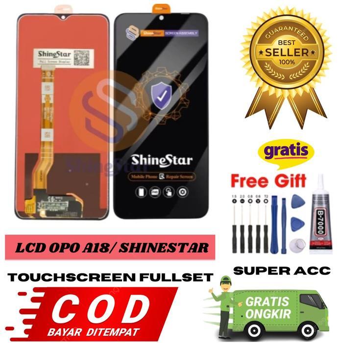 LCD TOUCHSCREEN SHINESTAR / FOR OPO A18 FULLSET ORIGINAL *