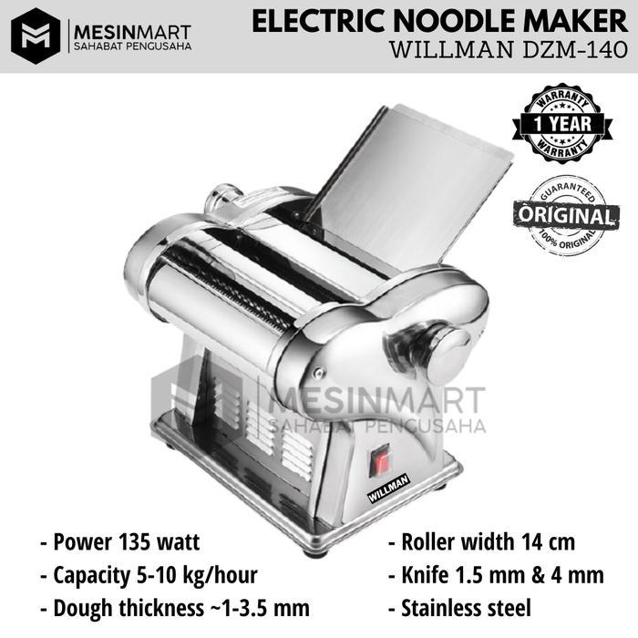 Mesin Penggiling Mie Molen/ kulit pangsit / kue bawang / kulit cireng isi Noodle Maker Full