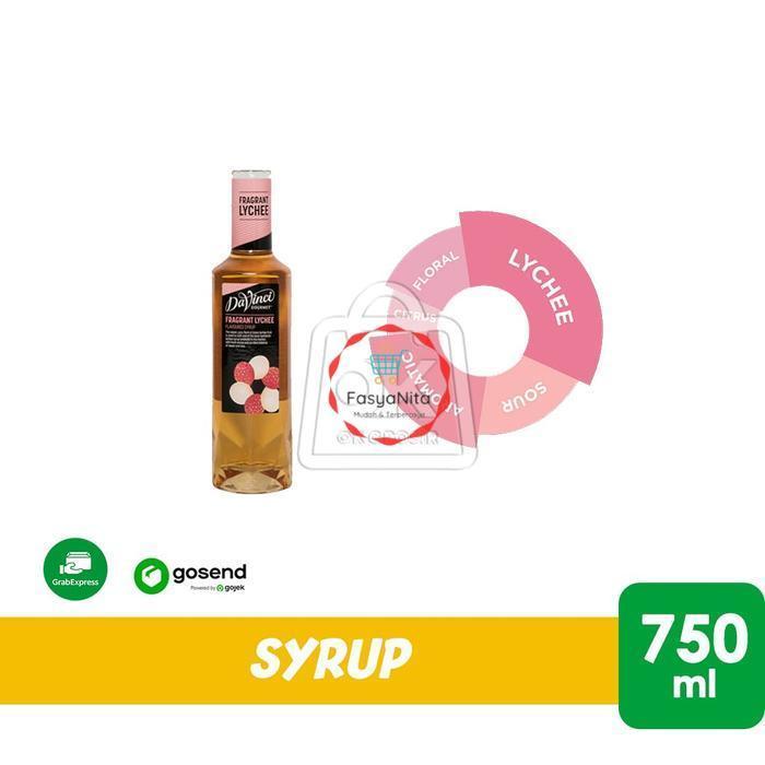 READY STOCK Davinci Syrup Rasa Lychee 750ml (KHUSUS INSTANT)- Anita Online Fresh Mart - MSTR