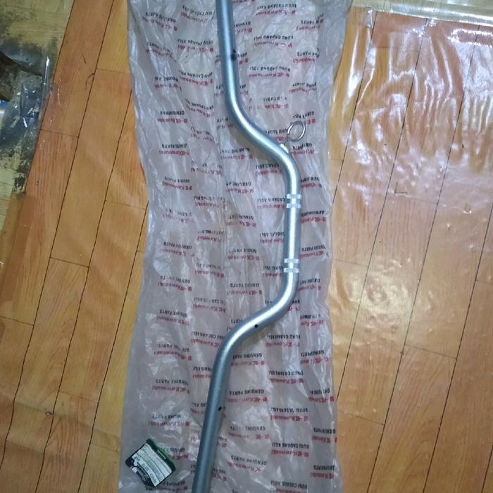 STANG SETANG STIR KEMUDI KAWASAKI KLX150 KLX 150 S SILVER ORIGINAL 46003-0172 OK.