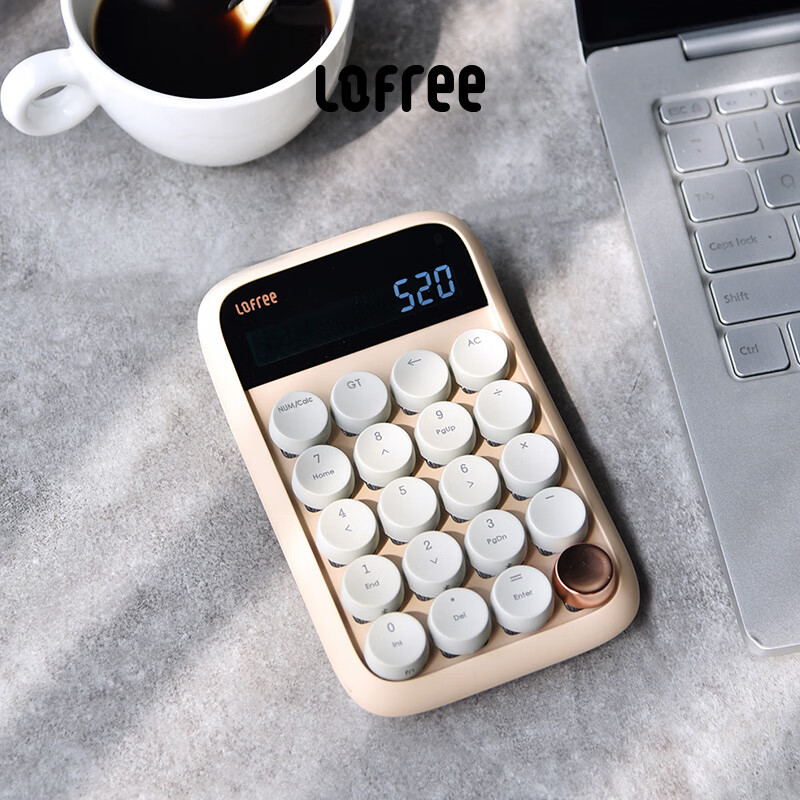 New LOFREE Bluetooth numeric keyboard retro fashion calculator financial office counting machine