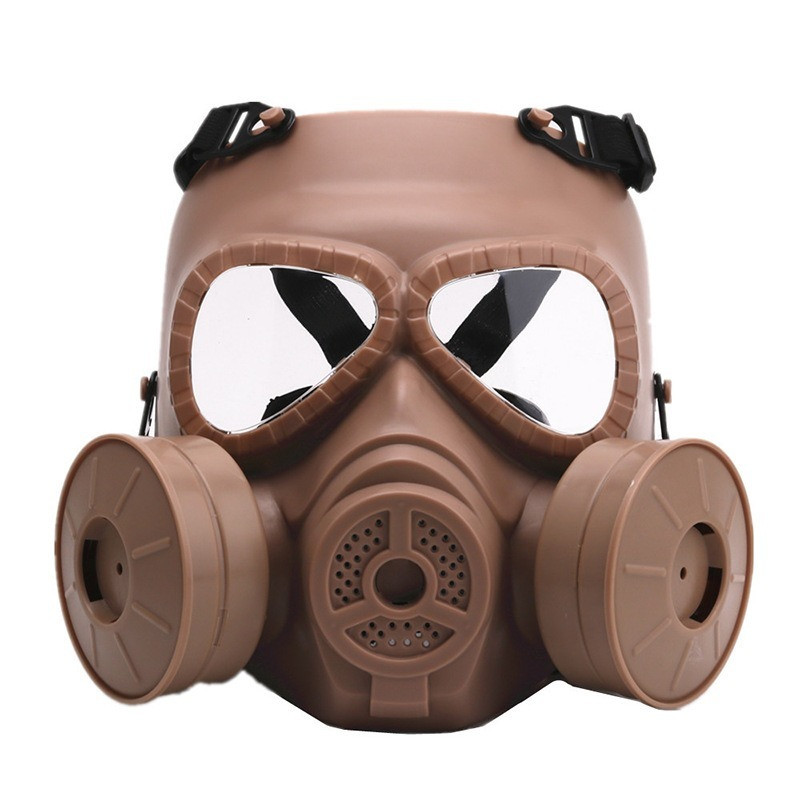 . Full Face Gas Mask Military Reality Cs Field Protective Helmet -