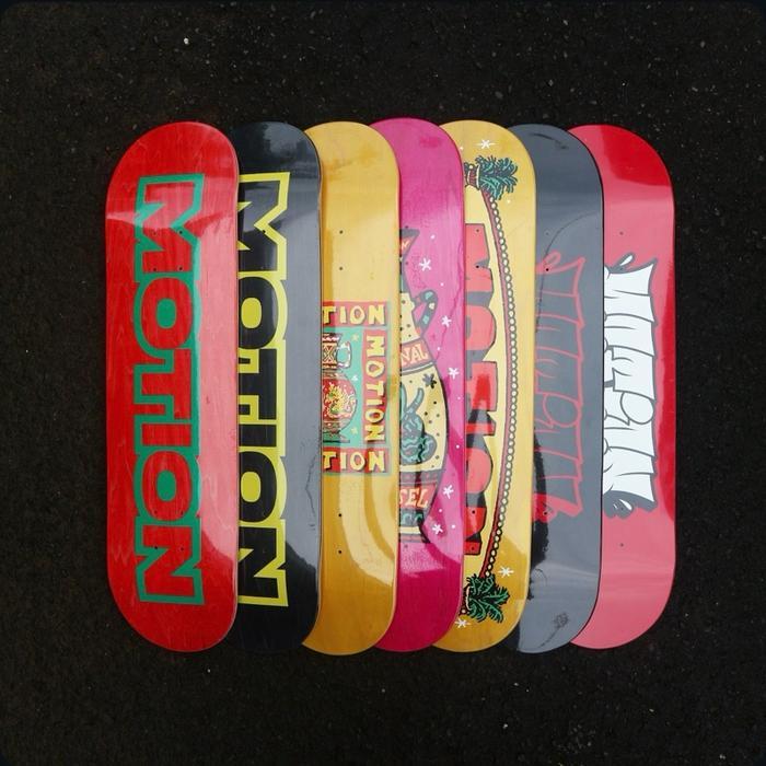 Motion Skateboards 8.25 Deck Series
