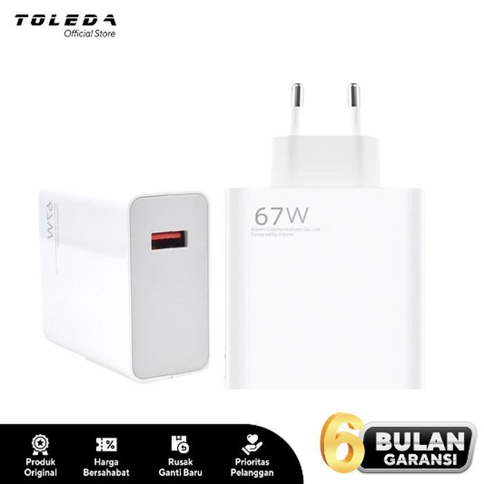 Kepala Charger 67W Fast Charging USB Port Original 100%