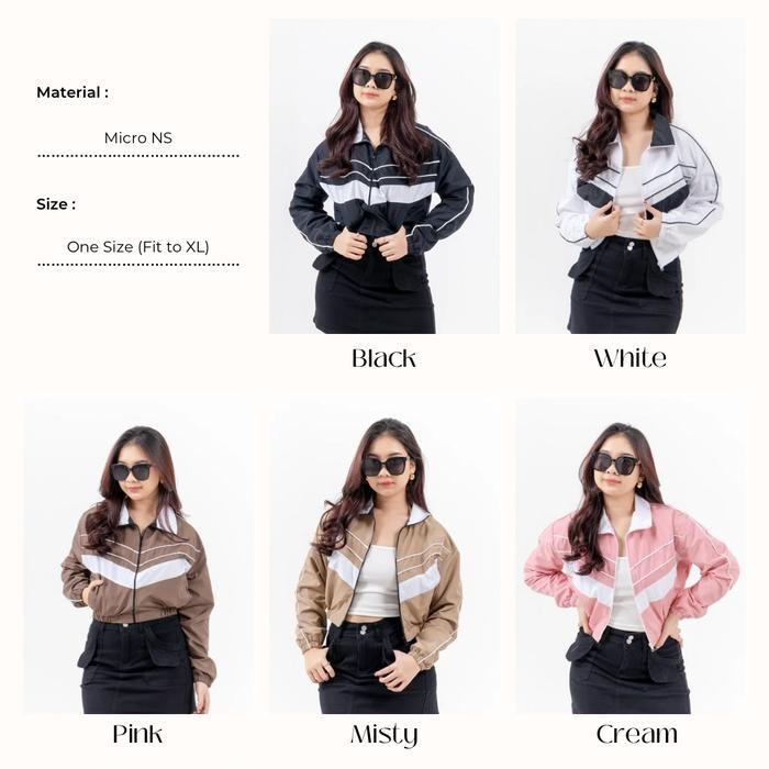 [GURLBUCKET] Nobby Jacket / Jaket / Outer Micro Ns "Pakaian Wanita"