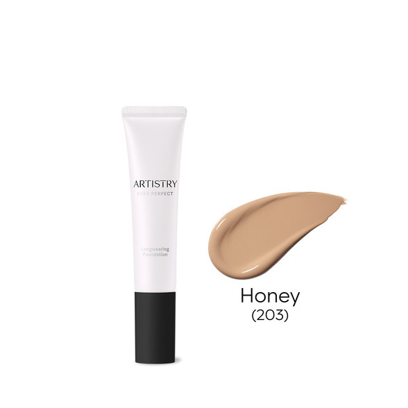 (203 Honey) Artistry Ever Perfect  Longwearing Foundation SPF 25 PA+++/AMWAY ORIGINAL
