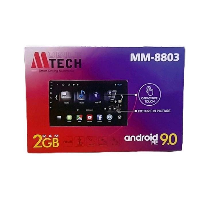 Head Unit Android 9 inch MTECH MM-8803 BA Ram 2GB 16GB 9inch Mobil MM8803 MM 8803 B A Ram 2 GB 16 GB