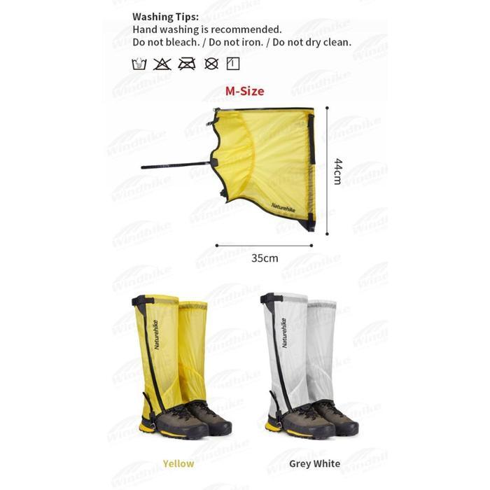 GAITER / PELINDUNG SEPATU HIKING CAM NATUREHIKE NH21HJ004