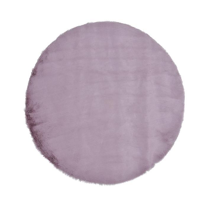Informa Karpet 120 cm Frosty Faux Fur - Ungu Alas Lantai Keset Bulu Penutup Dekorasi Ruangan Pelapis