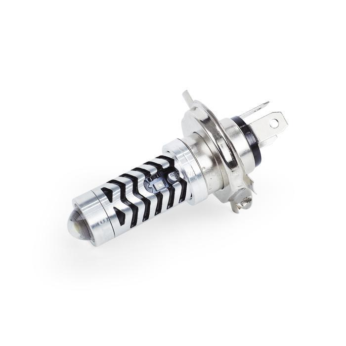 Luximos by 9Nine Lampu Utama LED Motor LS2 H4 HS1 Laser Mini Projector 2 Mode Warna Putih Kuning