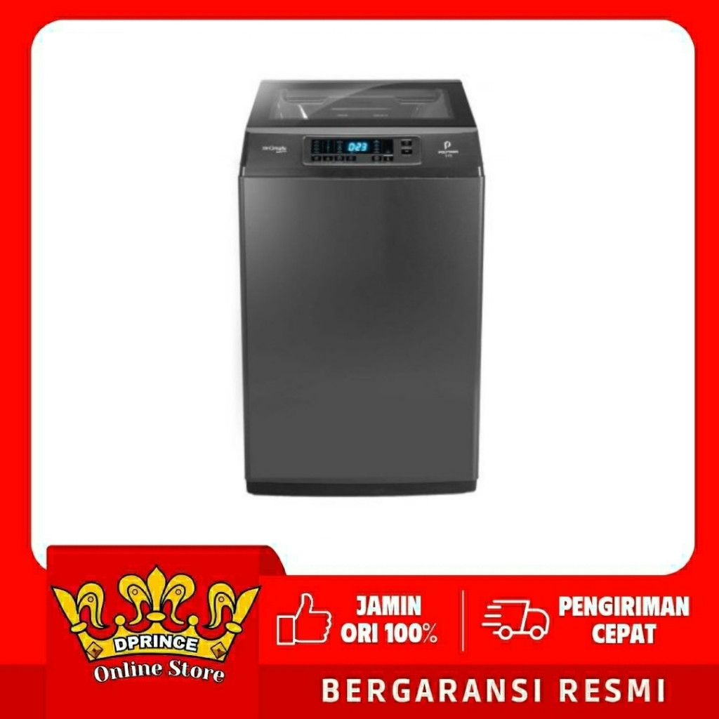 POLYTRON Mesin Cuci 1 Tabung Zeromatic Laguna series Hijab 10 KG