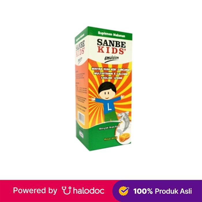 Sedia Sanbe Kids Emulsion 200 ml - Vitamin Anak - Halodoc