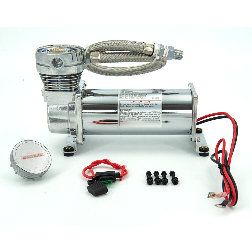 AIR MANAGEMENT INTEGRATED AIR RIDE SUSPENSION KIT WITH AIR TANK, AIR COMPRESSOR ,ELECTRONIC