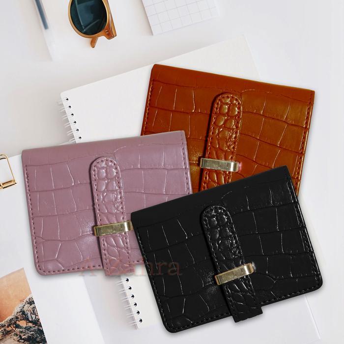 MK SHOP 033 DOMPET CROCO GAWANG / DOMPET KARTU CROCO *