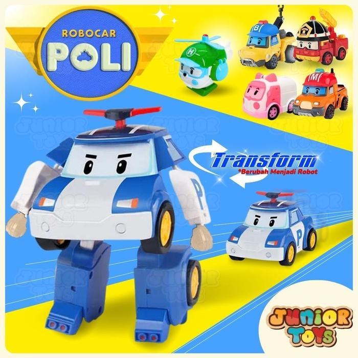 Toys Kingdom - Mainan Robot Figur Robocar Poli Car Karakter
