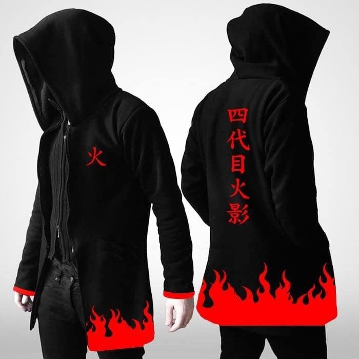 Jaket Jubah Anime Tokyo Revengers Hoodie Zipper Anime naruto Sweater Pria Distro Fleece Hitam Keren