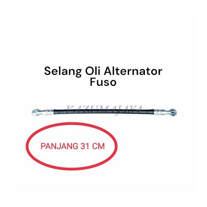 SELANG OLI ALTERNATOR HOSE ALTERNATOR FUSO FIGHTER GANZO PS220 PS190 RESTOCK
