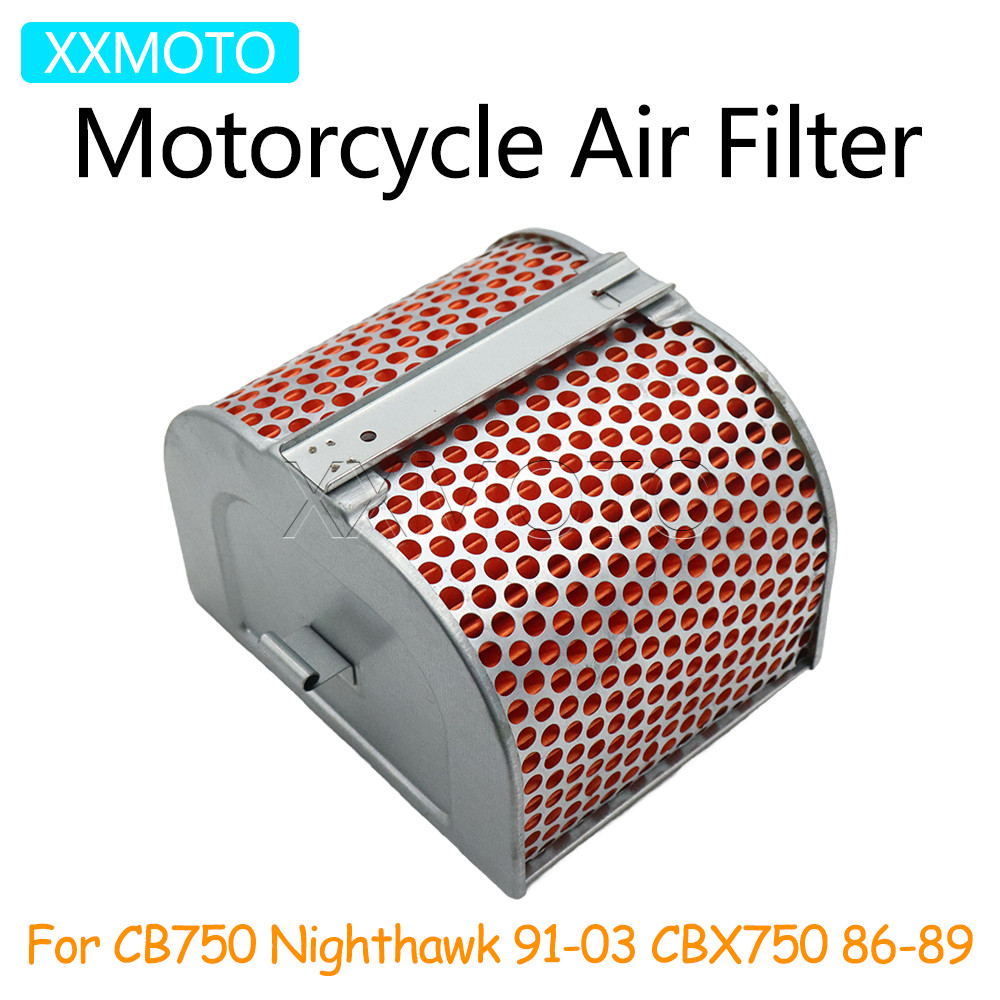 FOR HONDA CB750 NIGHTHAWK 91-03 CBX750 1986 1987 1988 1989 CB CBX 750 MOTORCYCLE AIR FILTER INTAKE