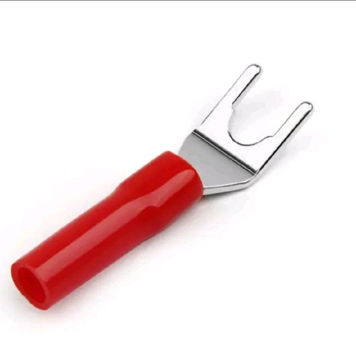 Jack konektor spade banana kabel speaker bahan rhodium plated